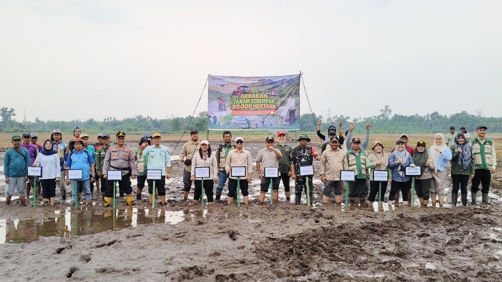 Jelang Gertam Serentak, Polbangtan Bogor Pastikan Lahan dan Teknologi Siap di Jambi